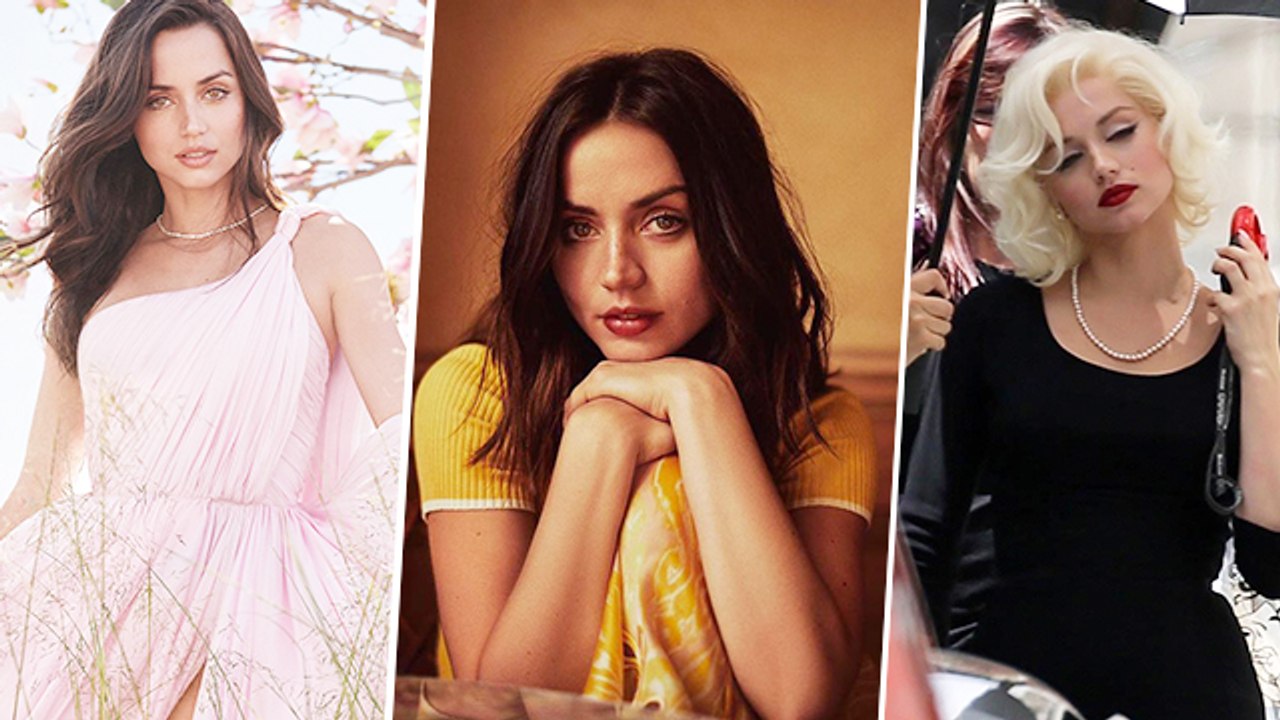 Ana De Armas Cried Seeing Herself Dressed In Marilyn Monroe Wigs