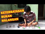 Pria Tunawicara Pembuat Robot dari Cilegong