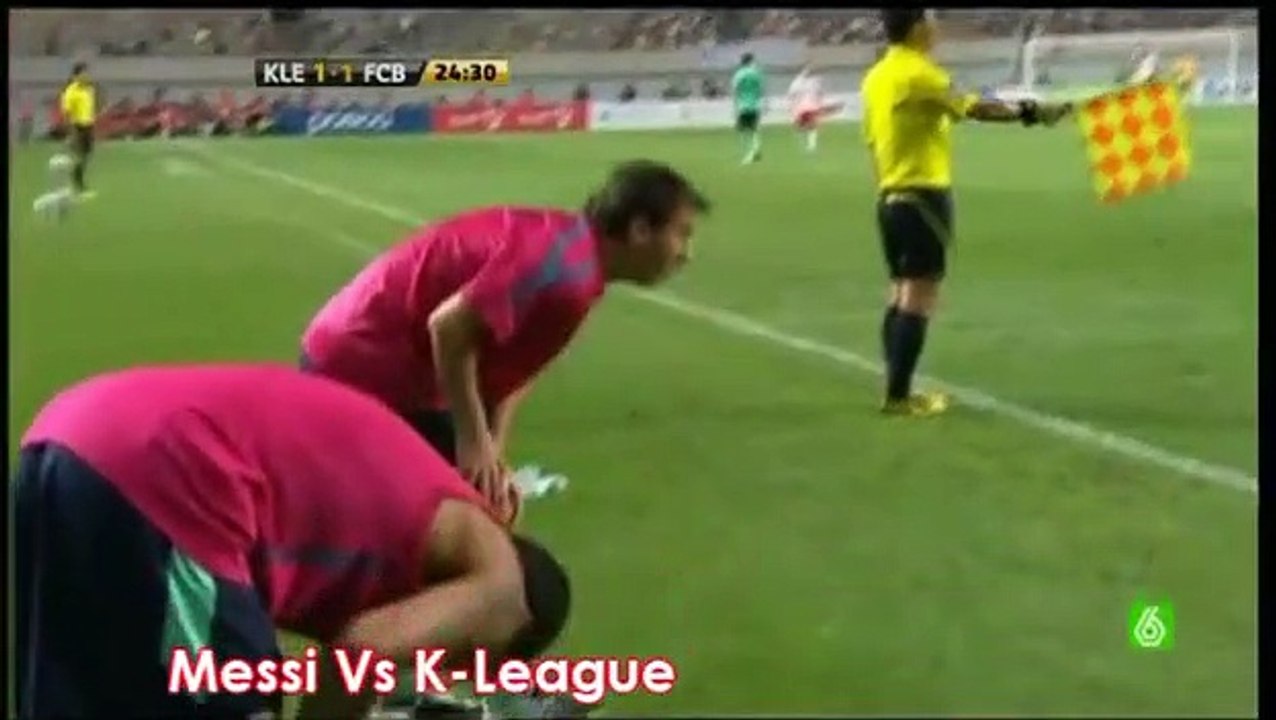 Lionel Messi vs K-League All Star - Friendly 10-11