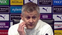 Football - Premier League - Ole Gunnar Solskjaer press conference after Manchester City 0-2 Manchester United