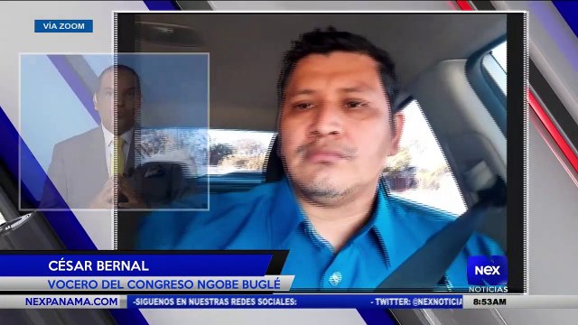 Entrevista a César Bernal, Vocero del Congreso Ngobe Buglé - Nex Noticias