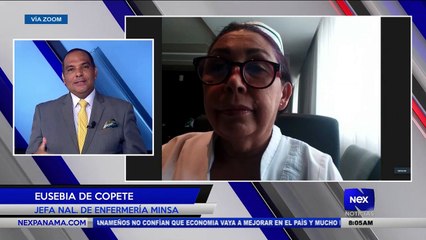 Entrevista a Eusebia De Copete, Jefa Nal. de enfermería MINSA - Nex Noticias
