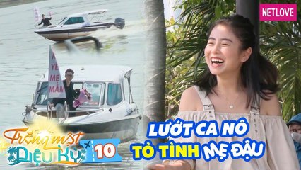 Trăng Mật Diệu Kỳ | Mùa 2 - Tập 10: Cười rụng rốn màn tỏ tình của bố Đậu tặng mẹ Nam Thương