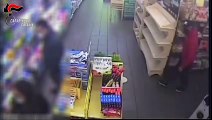 Catania - Rapina supermercato armato di coltello arrestato (08.03.21)
