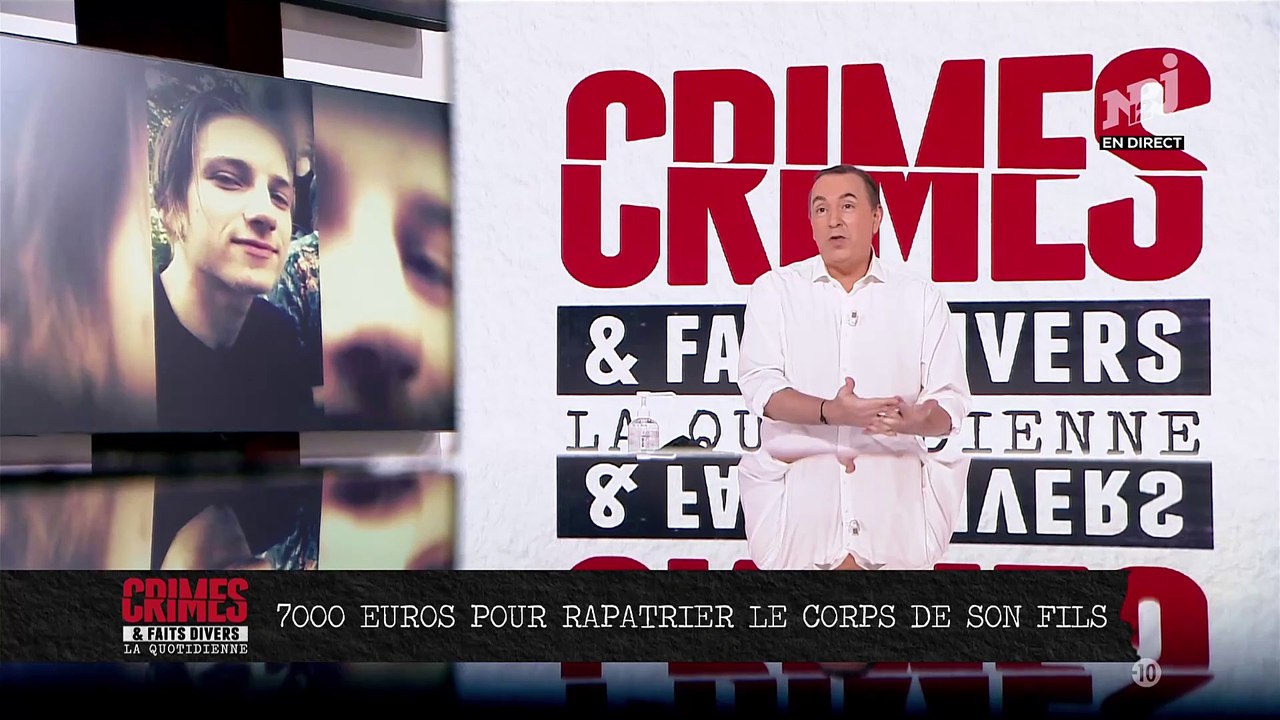 Claude, une mère de famille qui a ouvert une cagnotte pour rapatrier son fils auprès d’elle, apprend en direct dans "Crimes" sur NRJ12 que la somme nécessaire a été récoltée - VIDEO