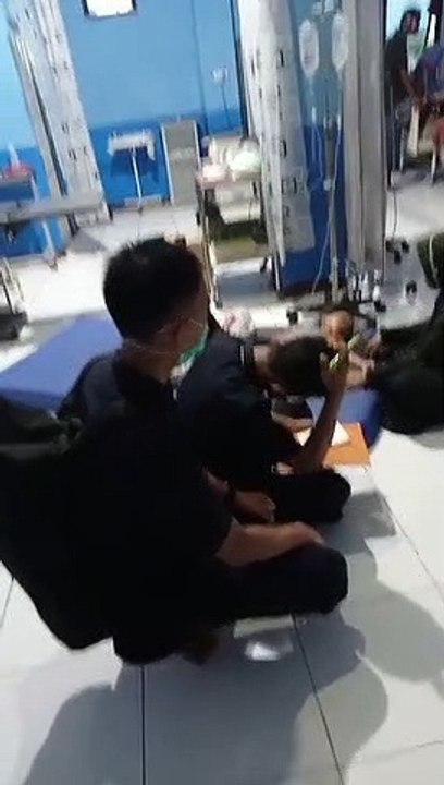 Diduga Keracunan Makanan di Posyandu, Balita dan Bumil Dilarikan ke Puskesmas Alabio
