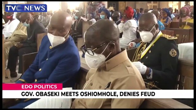 Governor Obaseki meets Oshiomhole, denies feud