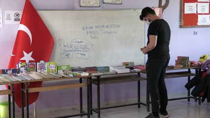 ADIYAMAN - Üniversite öğrencisi 2 arkadaş köy okulunun ihtiyaçlarını giderdi