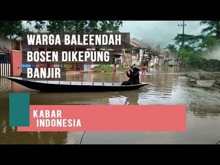 Warga Baleendah Bosen dikepung Banjir
