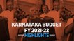 Karnataka Budget 2021-22 - Highlights