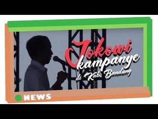 Jokowi Kampanye di Gedong Budaya Sabilulungan