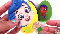 Bubble Guppies Boys Playdoh Egg Toy Surprises with Gil, Nonny & Doby