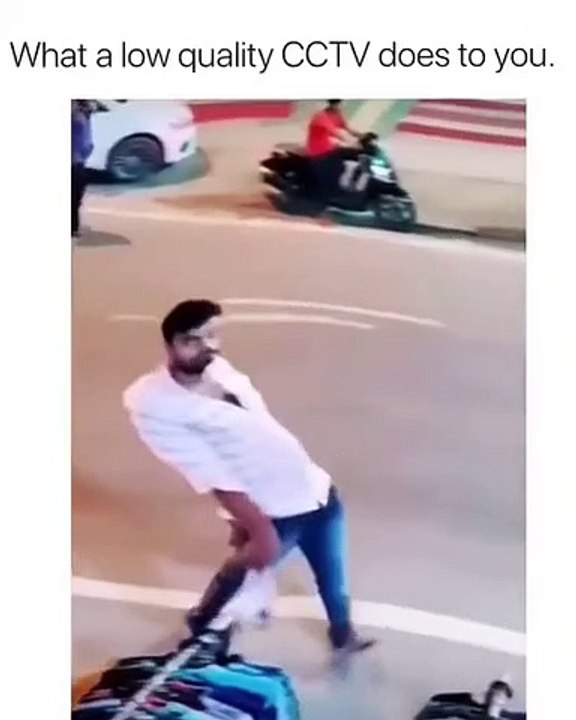 Low quality CCTV ||Funny Video