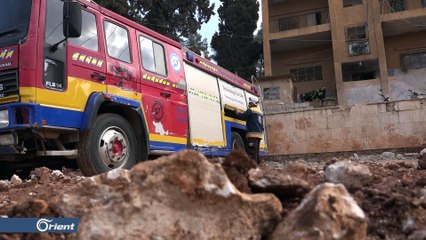 إيمان لا يقهر: بترت يده ويواصل عمله في الدفاع المدني