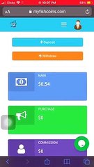 fish coins(another earning site)