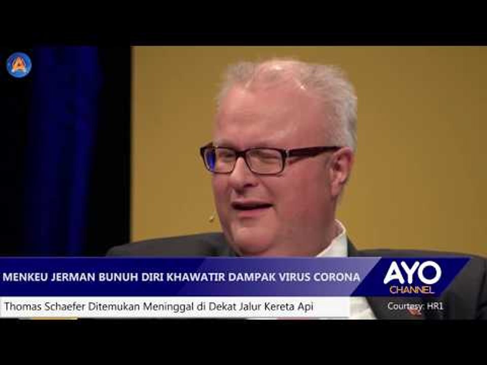 MENKEU JERMAN BUNUH DIRI KHAWATIR DAMPAK VIRUS CORONA