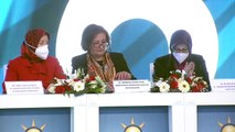ANKARA - AK Parti Kadın Kolları 6. Olağan Kongresi - AK Parti Kadın Kolları Başkanı Çam (1)