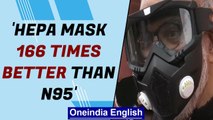 Narendra Jadhav attends Parliament wearing HEPA mask | Oneindia News