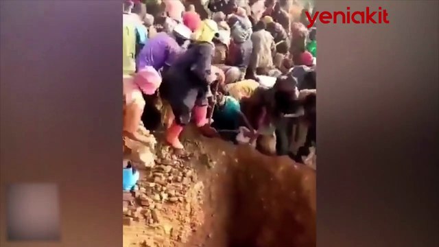 Altın yatakları keşfi izdihama neden oldu! Elleriyle altın topladılar