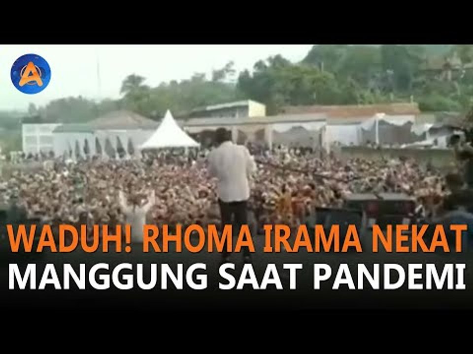 WADUH! RHOMA IRAMA NEKAT MANGGUNG SAAT PANDEMI