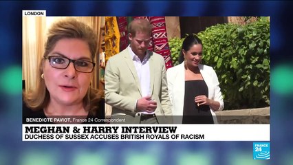 UK royals absorb shock of revealing Harry, Meghan interview
