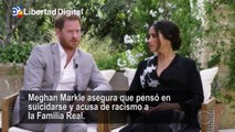 Meghan Markle asegura su entrevista con Oprah que pensó en suicidarse y acusa de racismo a la Familia Real