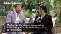 Meghan Markle asegura su entrevista con Oprah que pensó en suicidarse y acusa de racismo a la Familia Real