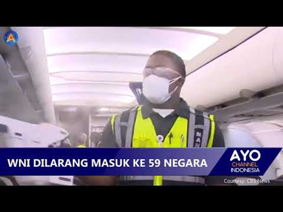 KASUS COVID-19 TINGGI, INDONESIA DILOCKDOWN 59 NEGARA