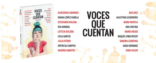 Voces que cuentan, una novela gráfica sobre nosotras