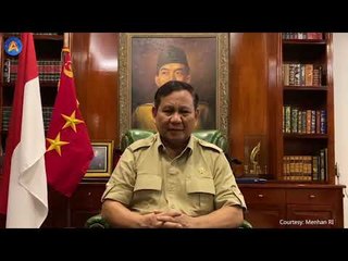 PRABOWO SEBUT DEMO TOLAK UU CIPTA KERJA DIBIAYAI ASING