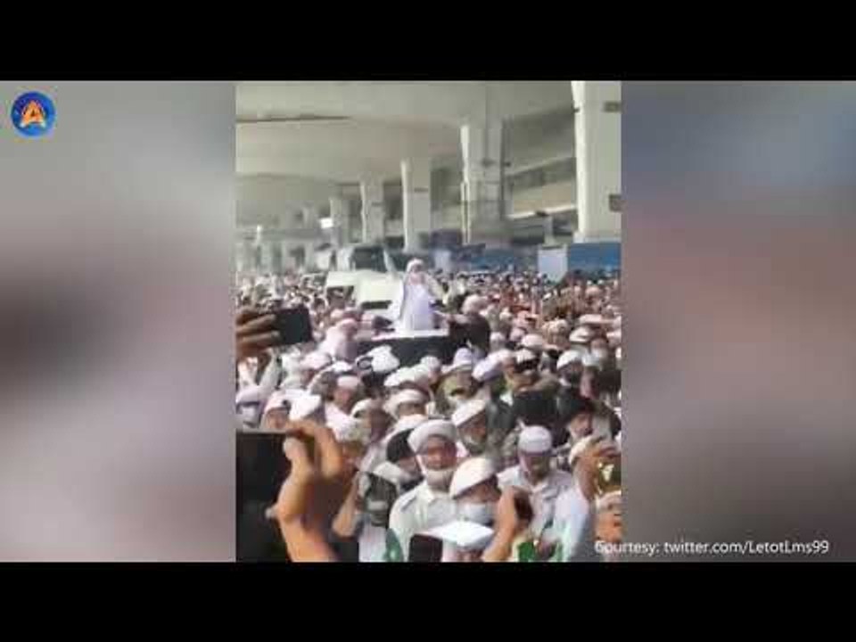PULANG KE INDONESIA, HABIB RIZIEQ LANGSUNG DITANGKAP?