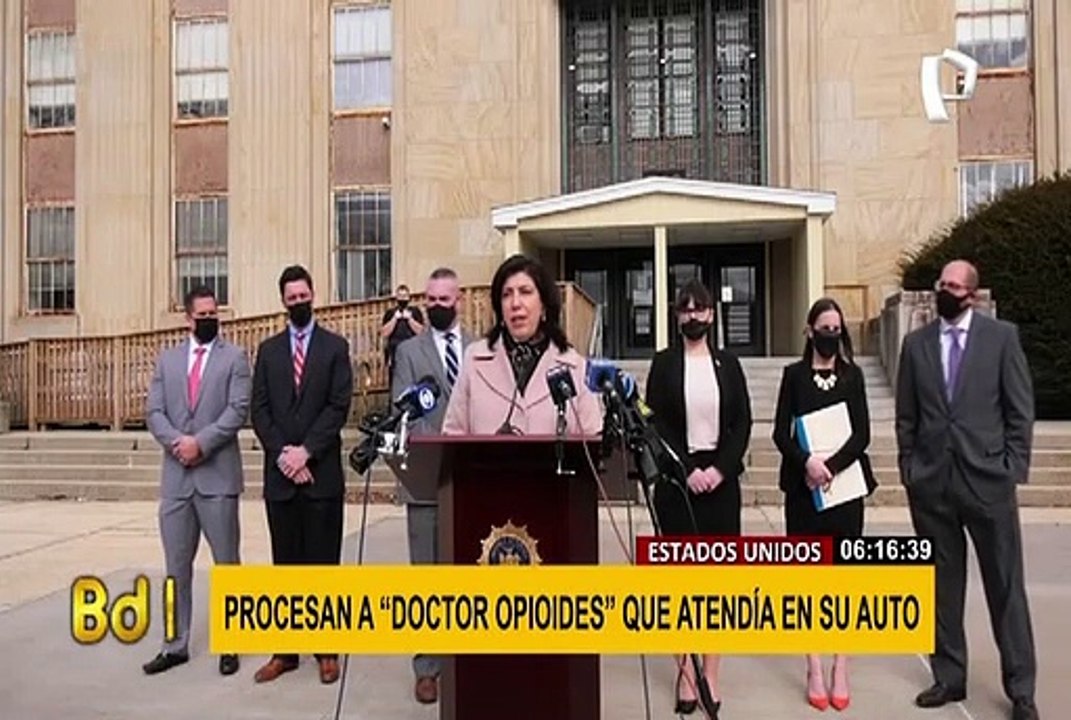 EEUU: “doctor opioides” atendía a sus pacientes en su auto y recetaba sin control