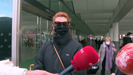 Brutal agresión de Najwa Nimri a un cámara