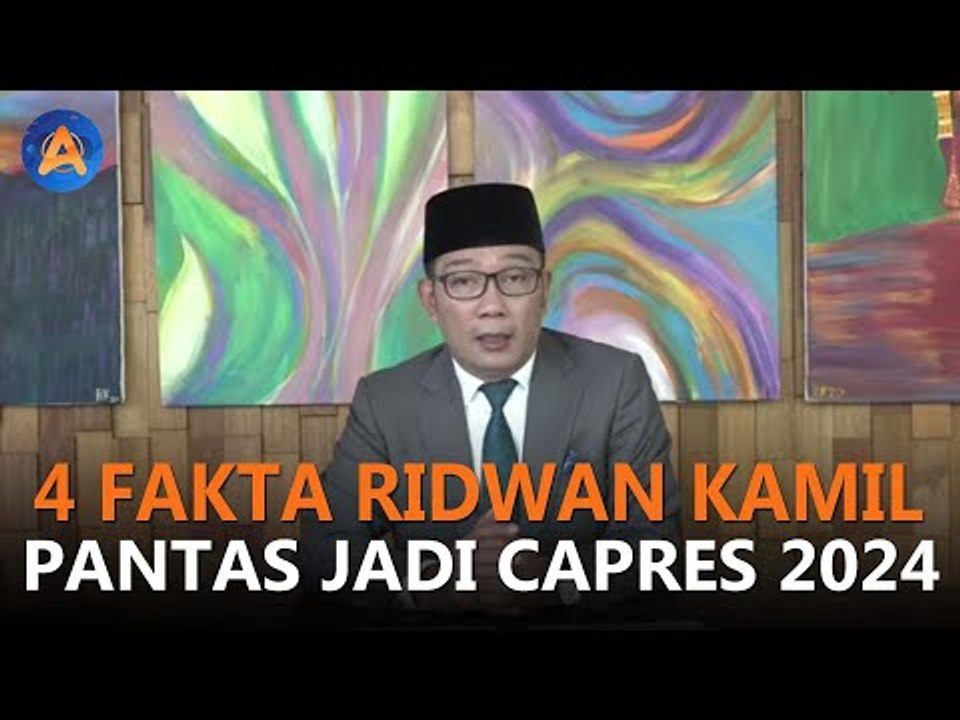 4 FAKTA RIDWAN KAMIL PANTAS JADI CAPRES 2024