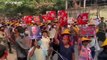 Repressão policial aumenta em dia de greve geral em Myanmar