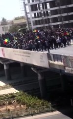 Senegal: Une foule vers la place de l'obélisque pour exiger le depart de Macky Sall (video)