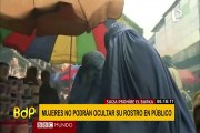 Suiza prohíbe el burka: mujeres no podrán ocultar su rostro en espacios públicos
