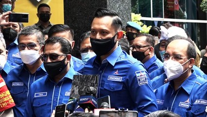 Sambangi Kemenkumham, AHY Nyatakan Keberatan atas KLB Kubu Moeldoko