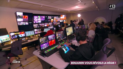 Benjamin Castaldi ouvre les portes de la fameuse régie de TPMP !