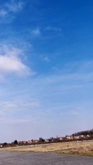 Premier vol de l'avion de Christophe.