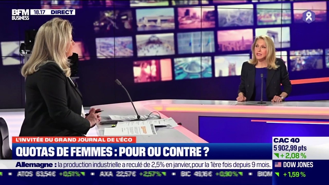 Sibyle Veil (Radio France) : Quotas de femmes, pour ou contre ? - 08/03