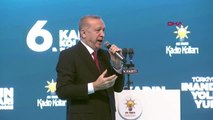 Son dakika haberleri... ANKARA-Cumhurbaşkanı Erdoğan, Kadın Kolları Kongresinde konuştu