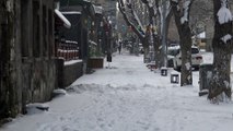 KARS - Kar yağışı etkili oldu
