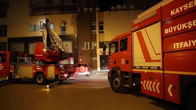 Son dakika gündem: İş merkezinde çıkan yangın söndürüldü