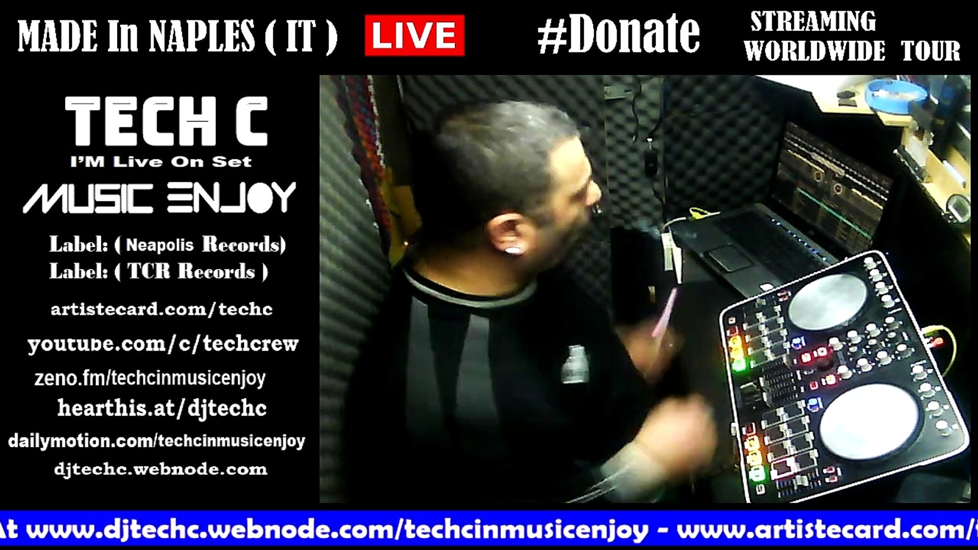 Tech C In Music Enjoy (world tour in  live streaming)  3