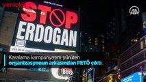 ABD'de 'Stop Erdoğan' ilanını veren dernek başkanı, Türk muhabirleri FBI ile tehdit etti!