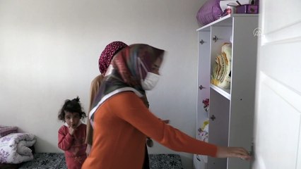 GAZİANTEP - Sokakta kalan anne ve çocuklarına belediye ekipleri sahip çıktı