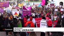 Activists demand Ukraine does more to combat violence against women