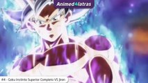 As 4 LUTAS mais ÉPICAS de Naruto & DBS 