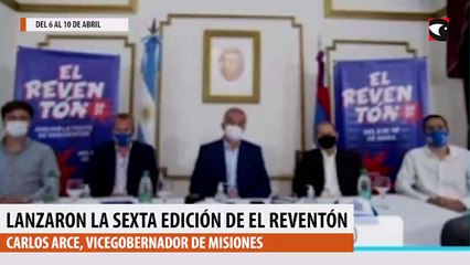 Lanzaron la sexta edición de El Reventón